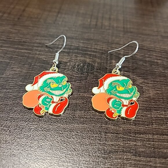 Handmade Cartoon Character Dangle Drop Earrings NEW Ladies Casual‎ Party Event - Picture 4 of 5